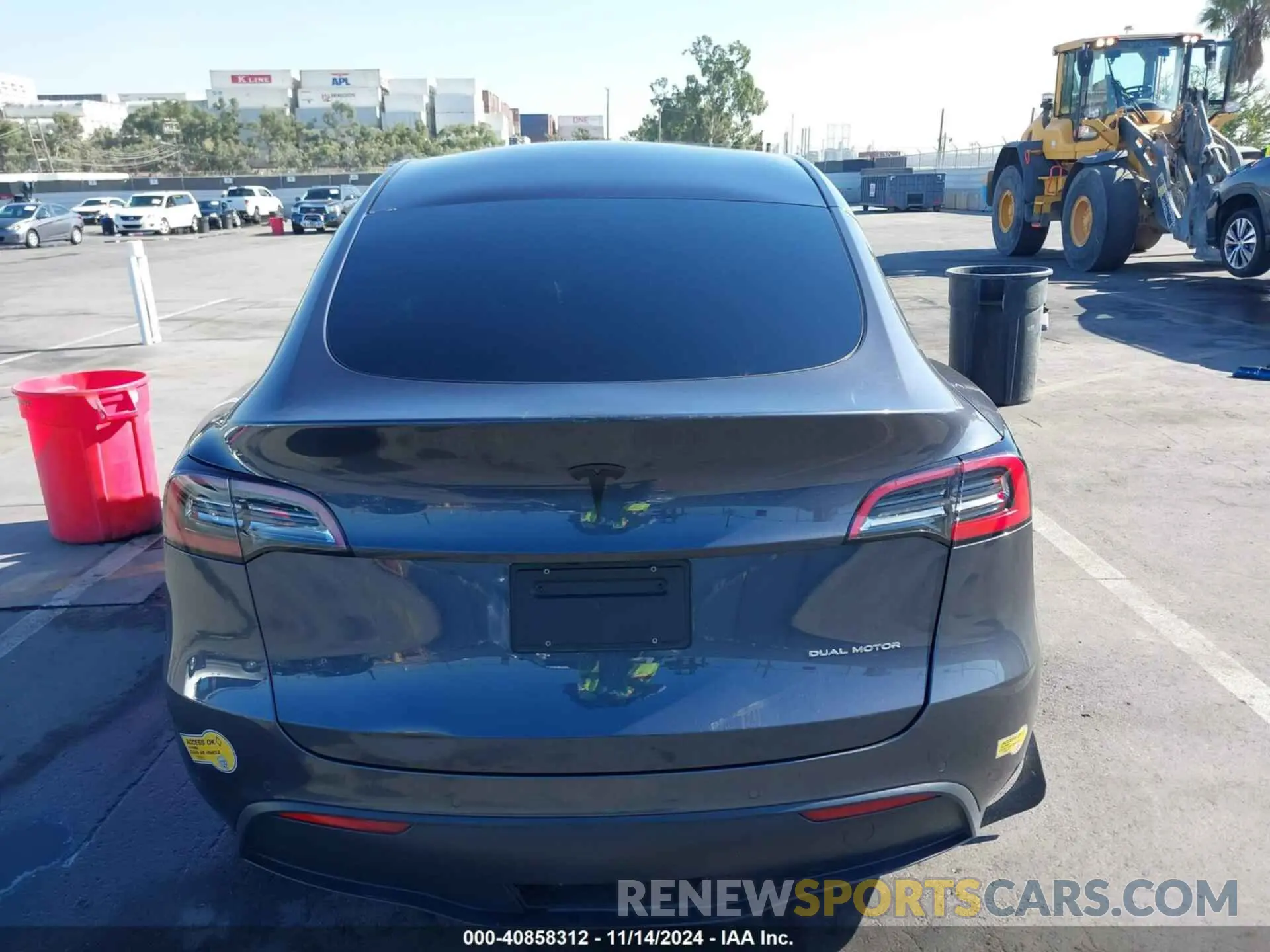 16 Photograph of a damaged car 7SAYGDEE2NF392307 TESLA MODEL Y 2022