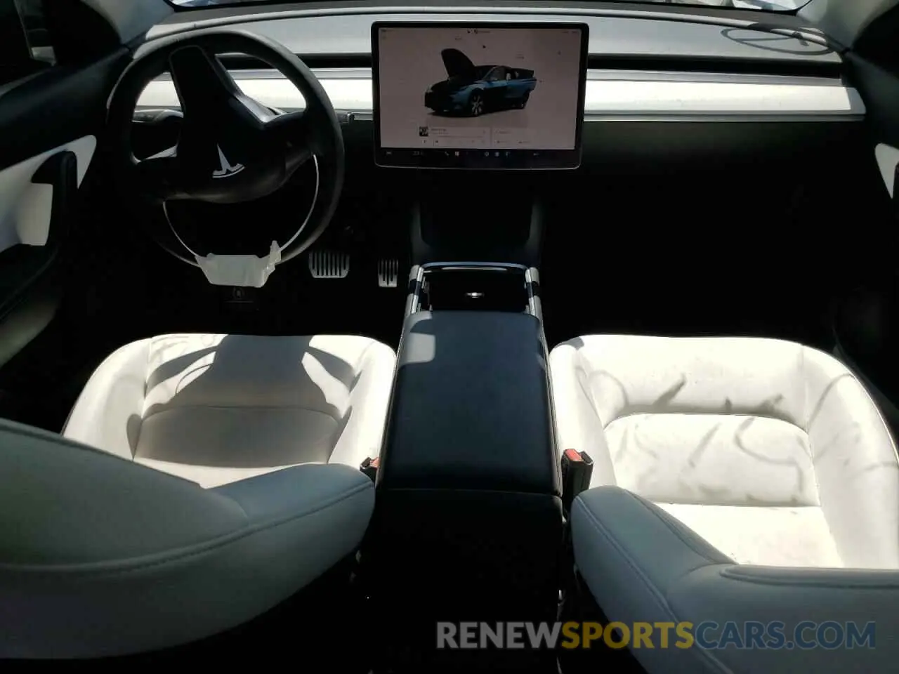 8 Photograph of a damaged car 7SAYGDEE2NF407503 TESLA MODEL Y 2022