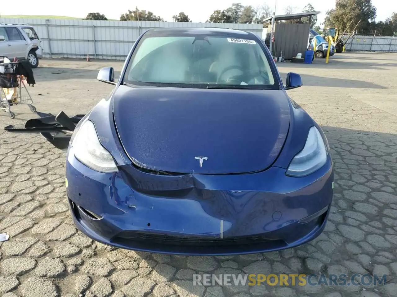 5 Photograph of a damaged car 7SAYGDEE2NF419229 TESLA MODEL Y 2022