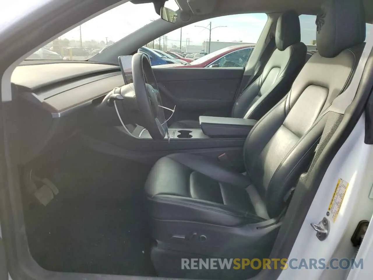 7 Photograph of a damaged car 7SAYGDEE2NF427024 TESLA MODEL Y 2022