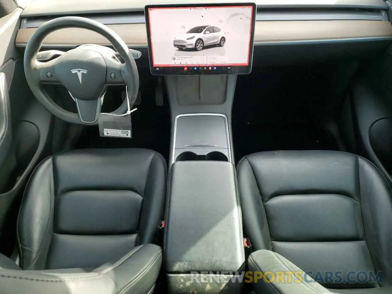 8 Photograph of a damaged car 7SAYGDEE2NF427024 TESLA MODEL Y 2022