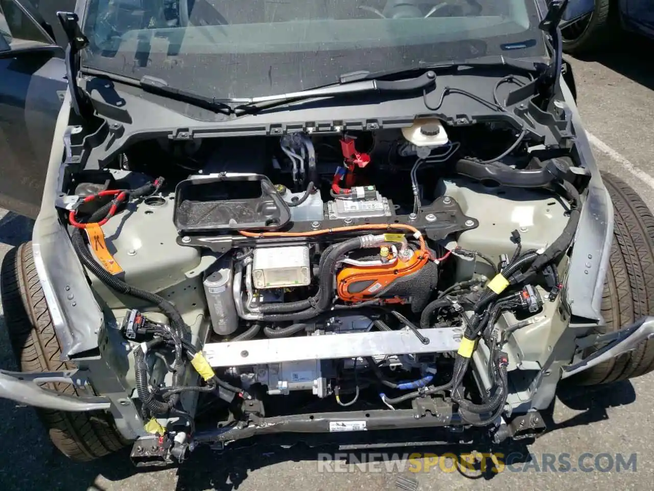 7 Photograph of a damaged car 7SAYGDEE2NF428013 TESLA MODEL Y 2022