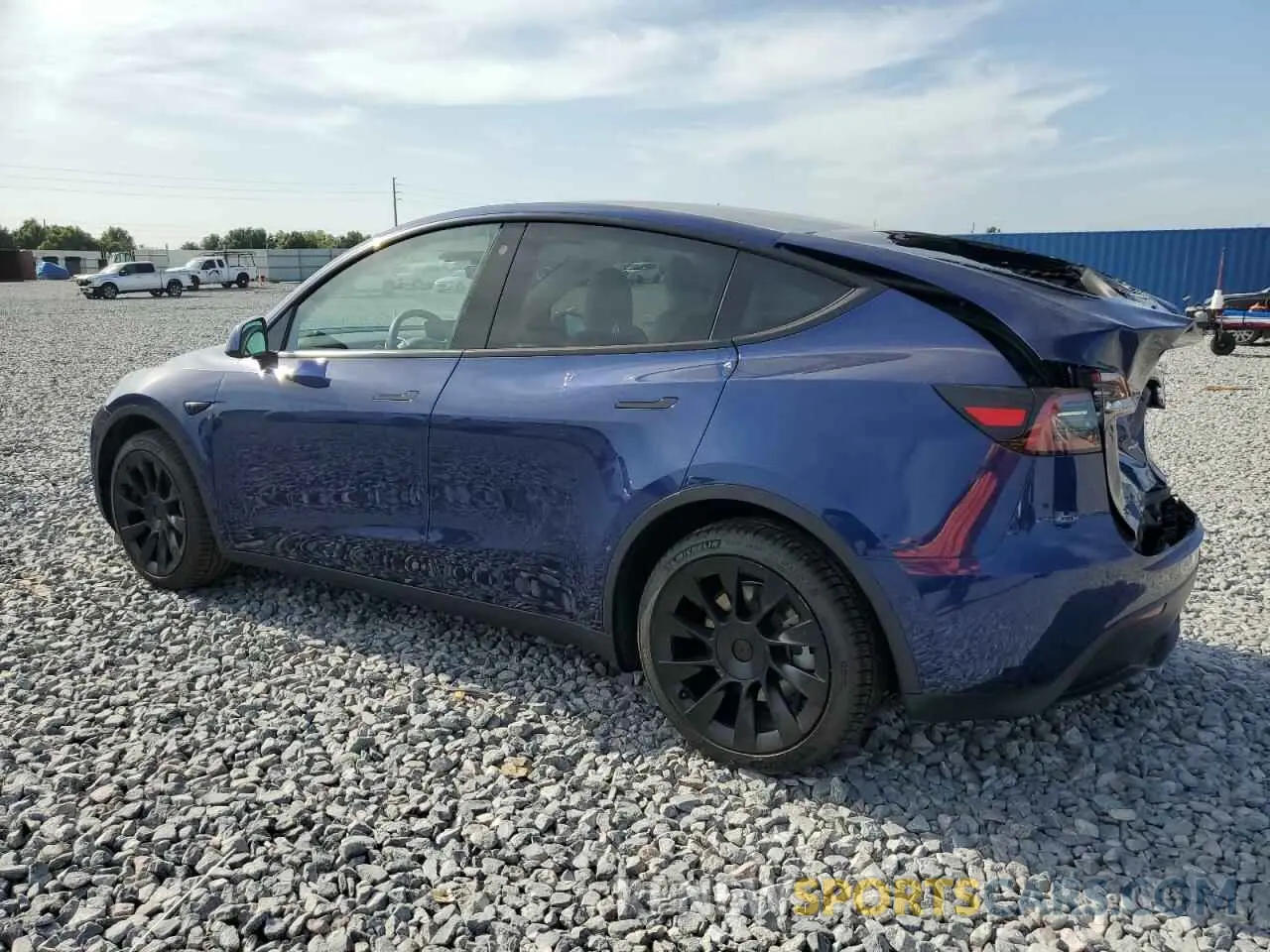 2 Photograph of a damaged car 7SAYGDEE2NF433907 TESLA MODEL Y 2022