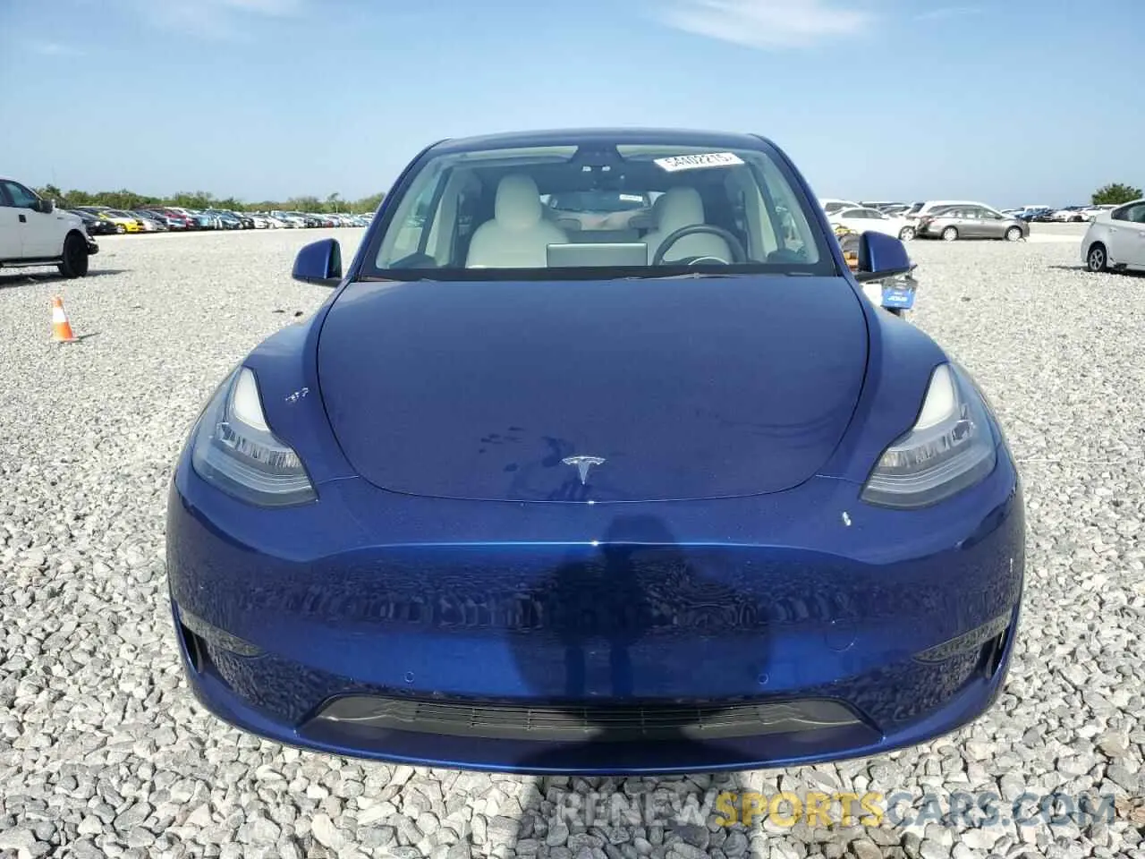 5 Photograph of a damaged car 7SAYGDEE2NF433907 TESLA MODEL Y 2022