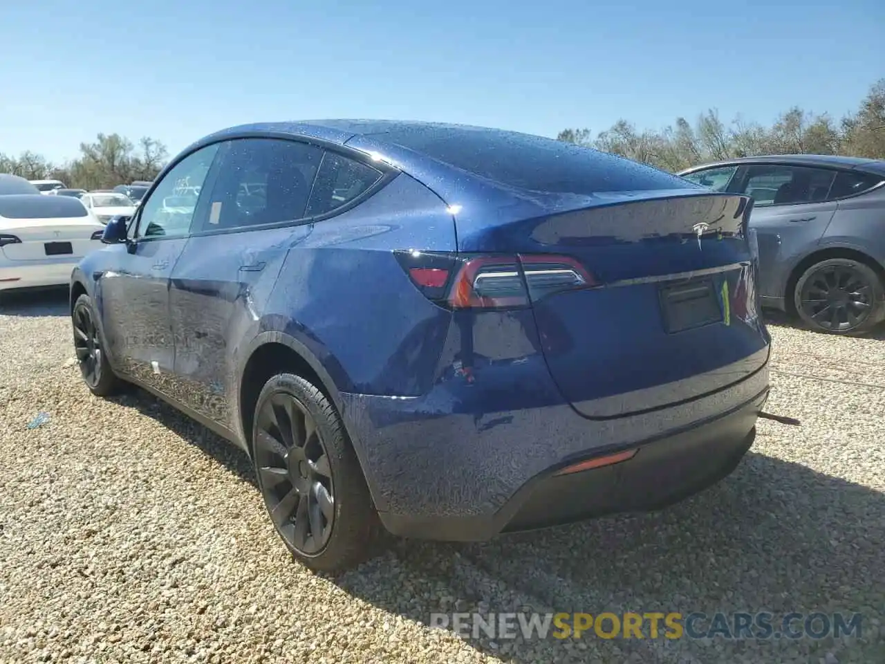 3 Photograph of a damaged car 7SAYGDEE2NF437276 TESLA MODEL Y 2022