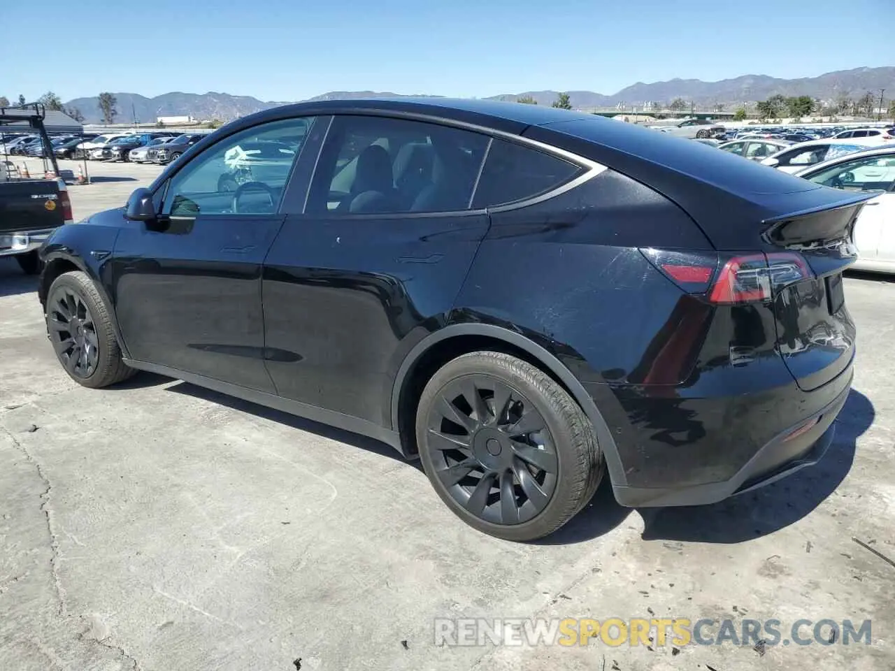 2 Photograph of a damaged car 7SAYGDEE2NF442073 TESLA MODEL Y 2022