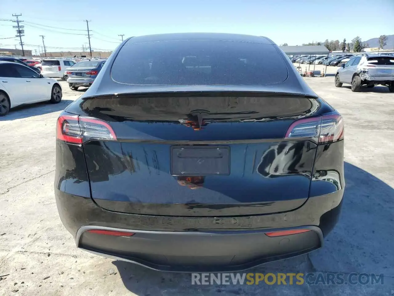 6 Photograph of a damaged car 7SAYGDEE2NF442073 TESLA MODEL Y 2022
