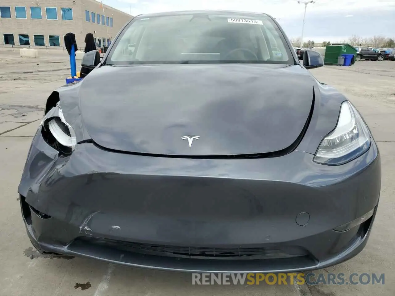 5 Photograph of a damaged car 7SAYGDEE2NF443711 TESLA MODEL Y 2022