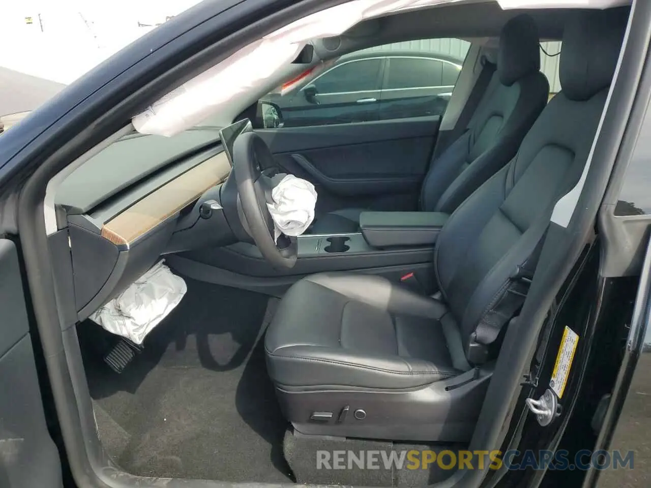 7 Photograph of a damaged car 7SAYGDEE2NF447676 TESLA MODEL Y 2022