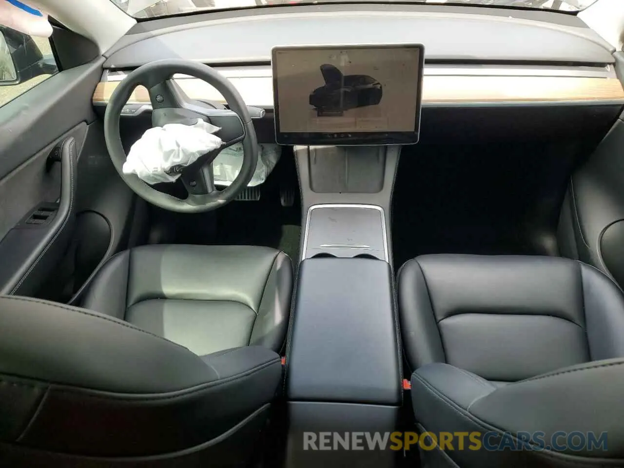 8 Photograph of a damaged car 7SAYGDEE2NF447676 TESLA MODEL Y 2022