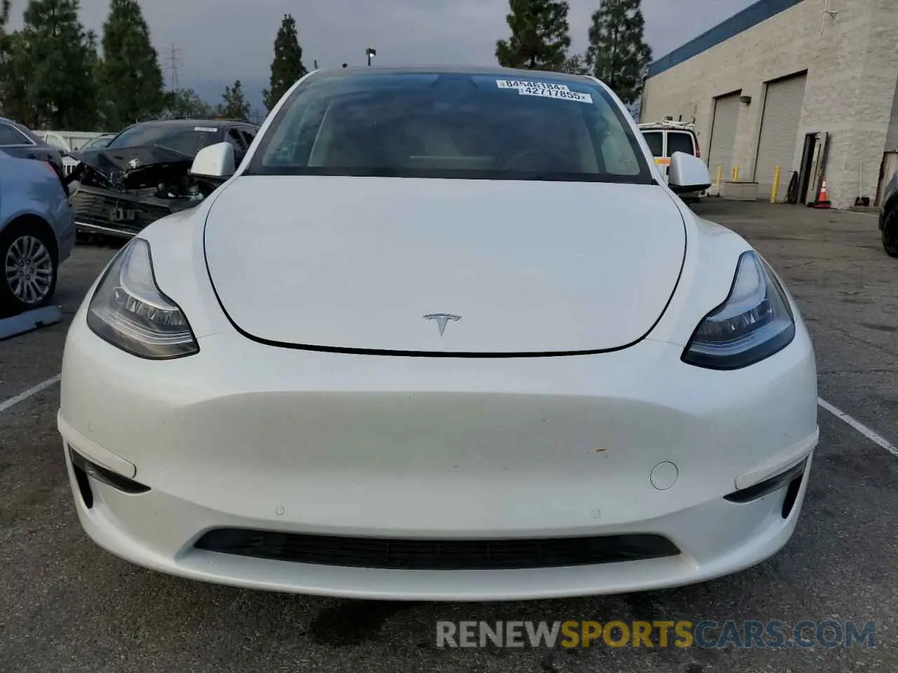 5 Photograph of a damaged car 7SAYGDEE2NF459827 TESLA MODEL Y 2022