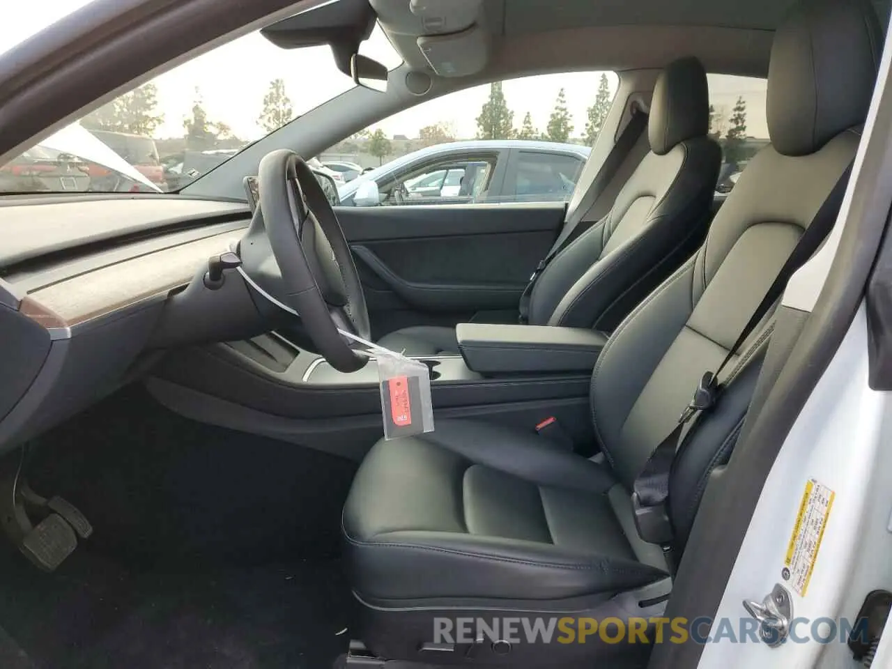 7 Photograph of a damaged car 7SAYGDEE2NF459827 TESLA MODEL Y 2022