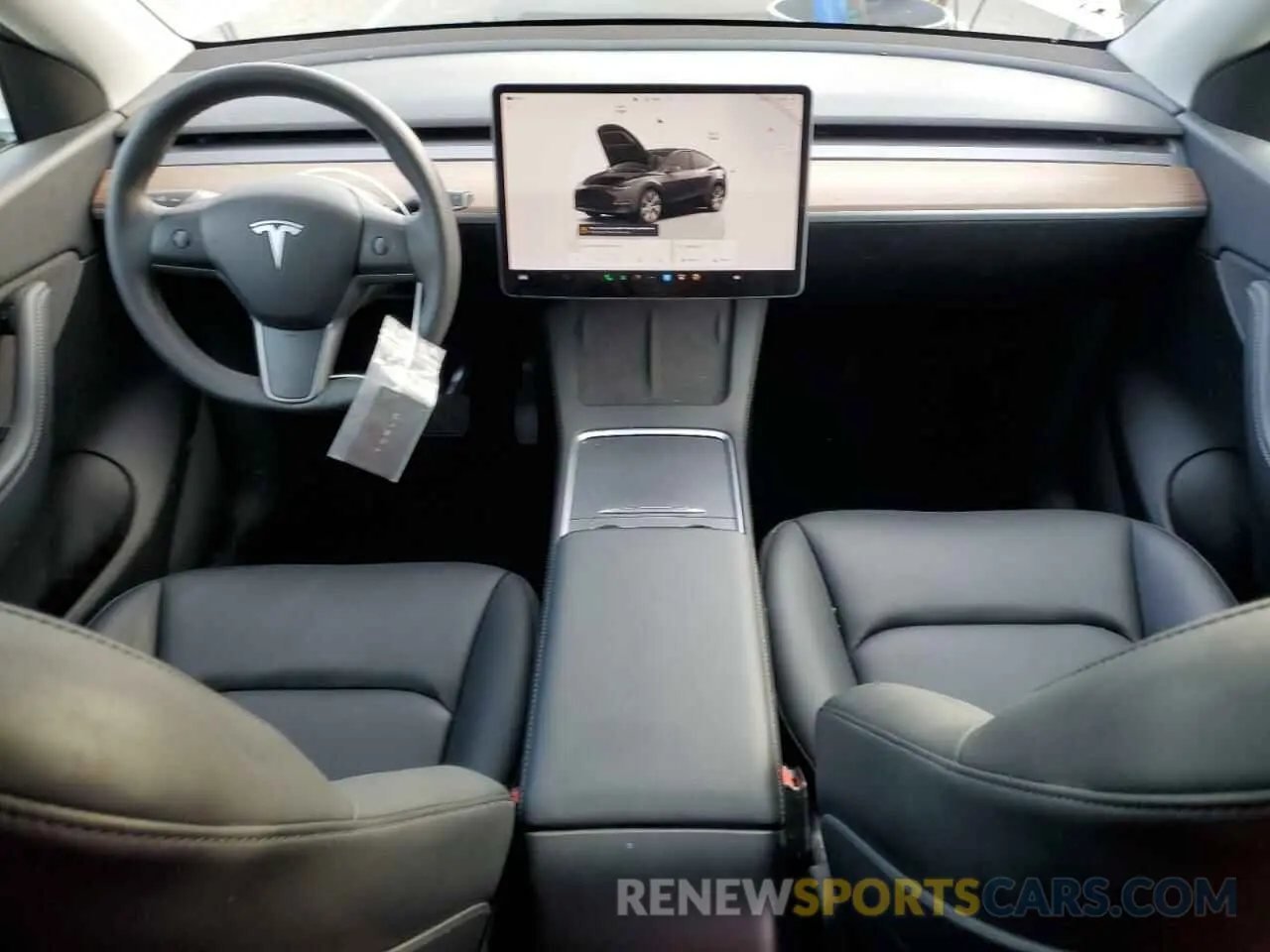 8 Photograph of a damaged car 7SAYGDEE2NF459827 TESLA MODEL Y 2022