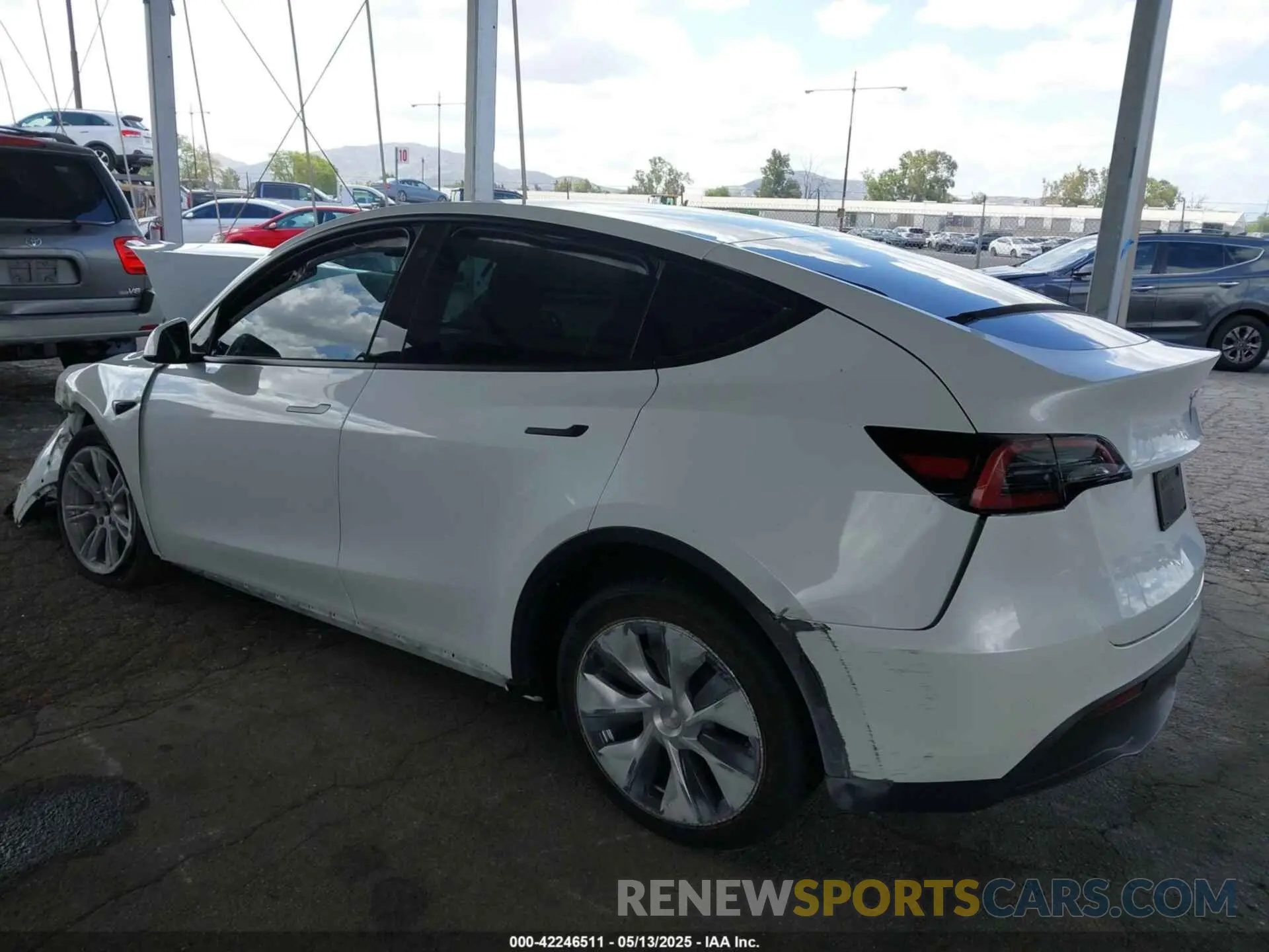 3 Photograph of a damaged car 7SAYGDEE2NF509769 TESLA MODEL Y 2022