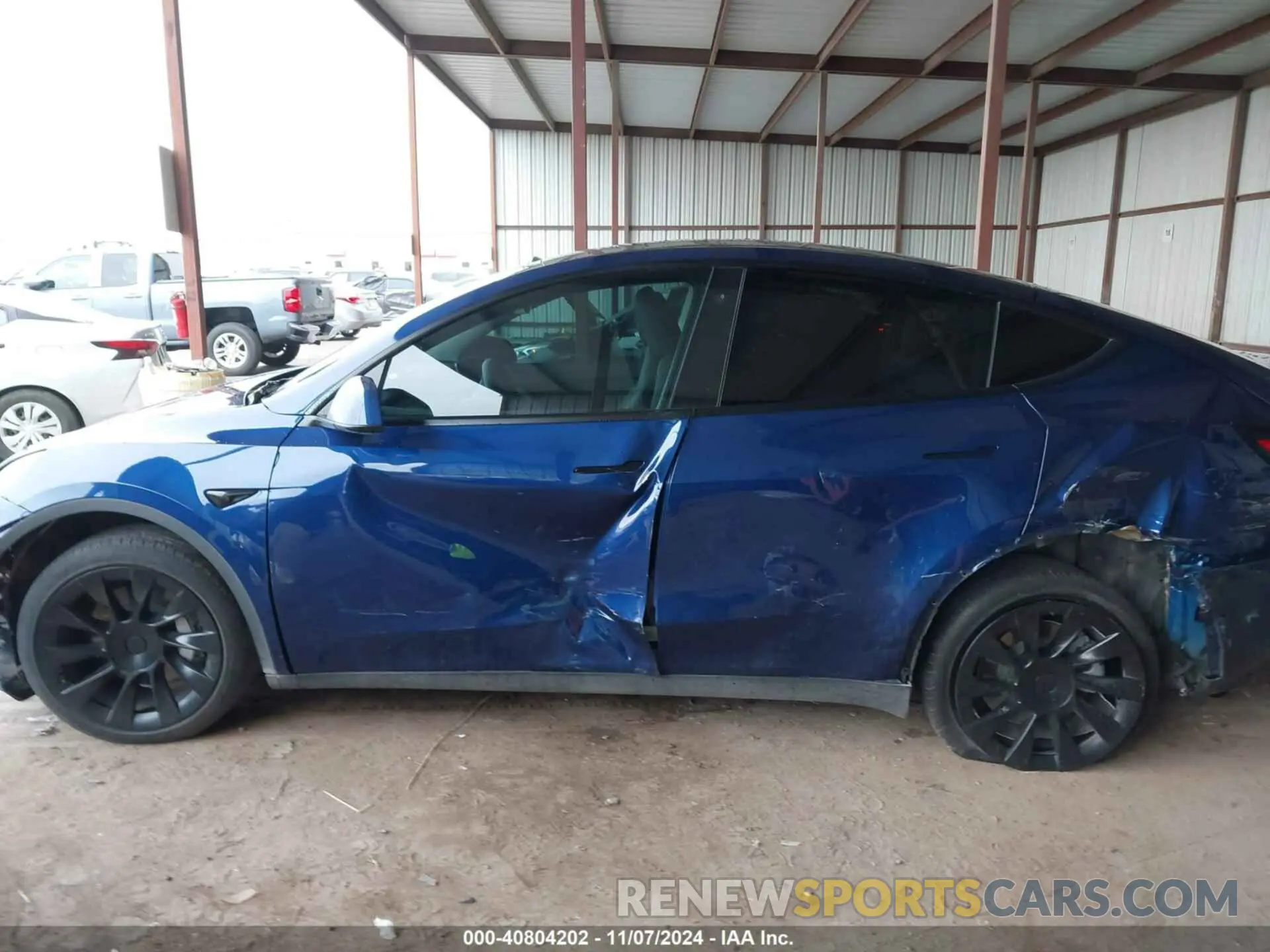 14 Photograph of a damaged car 7SAYGDEE3NA001744 TESLA MODEL Y 2022