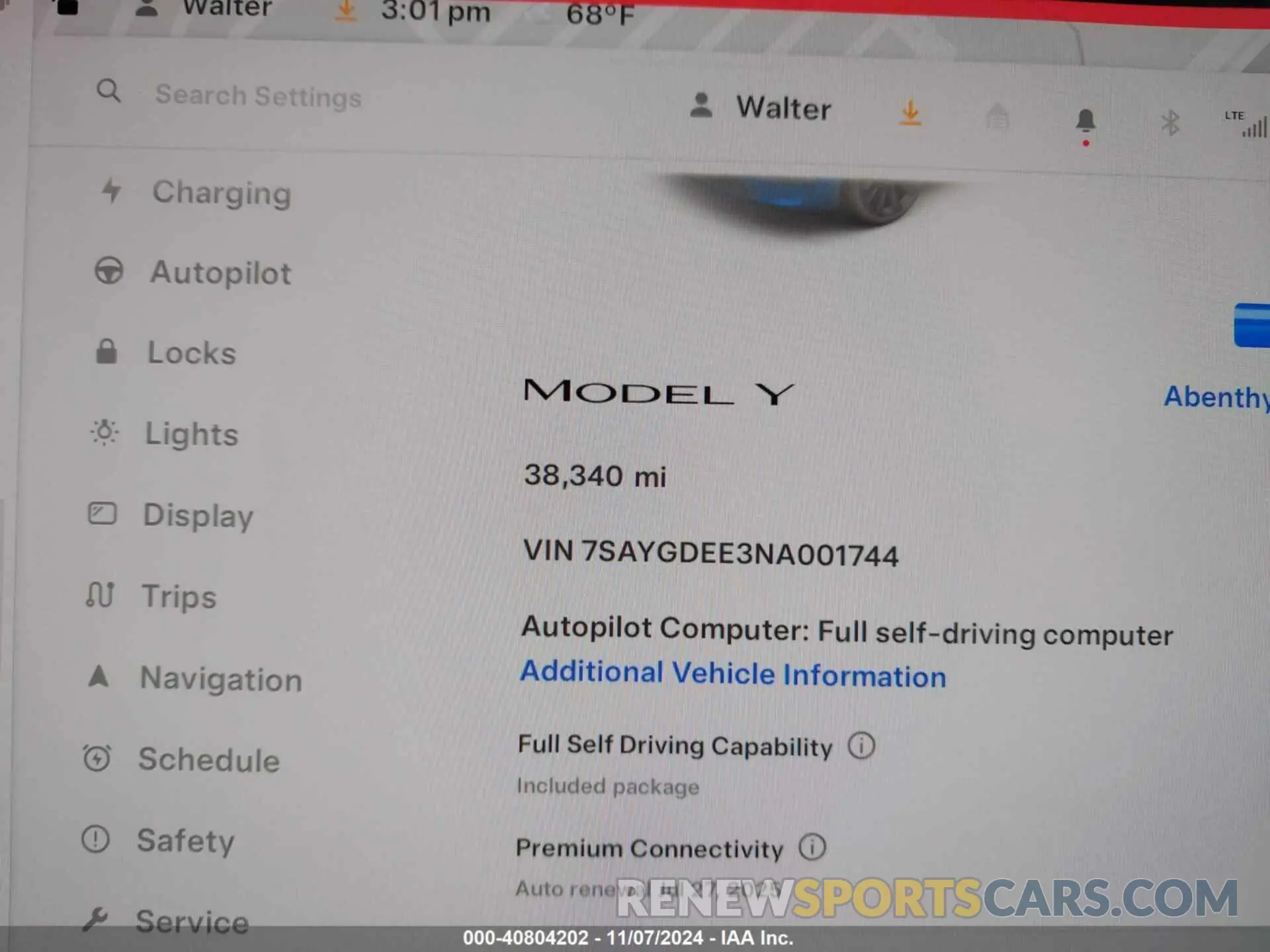15 Photograph of a damaged car 7SAYGDEE3NA001744 TESLA MODEL Y 2022