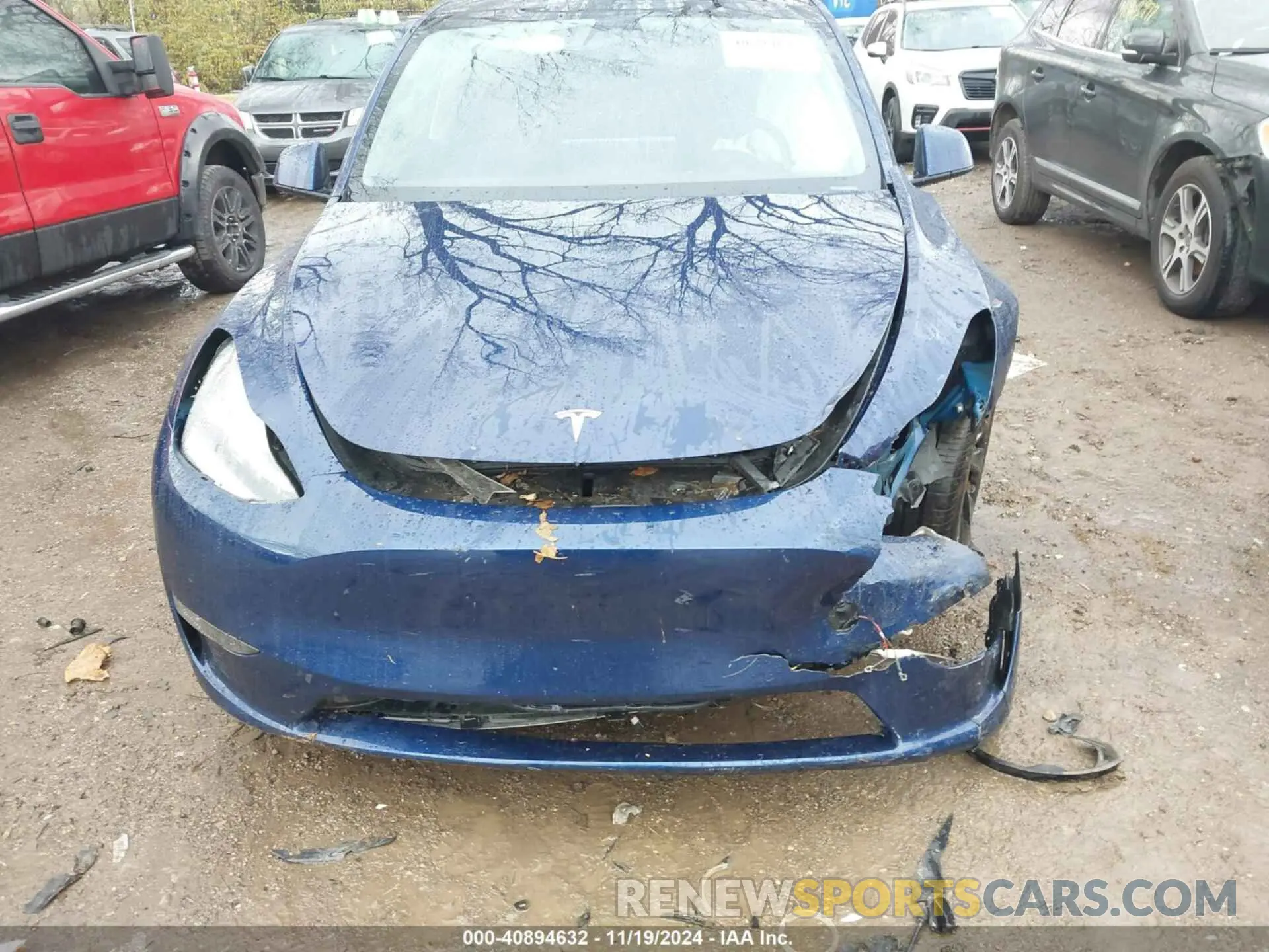 6 Photograph of a damaged car 7SAYGDEE3NA007432 TESLA MODEL Y 2022