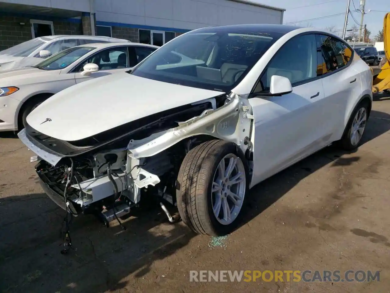 1 Photograph of a damaged car 7SAYGDEE3NA010086 TESLA MODEL Y 2022