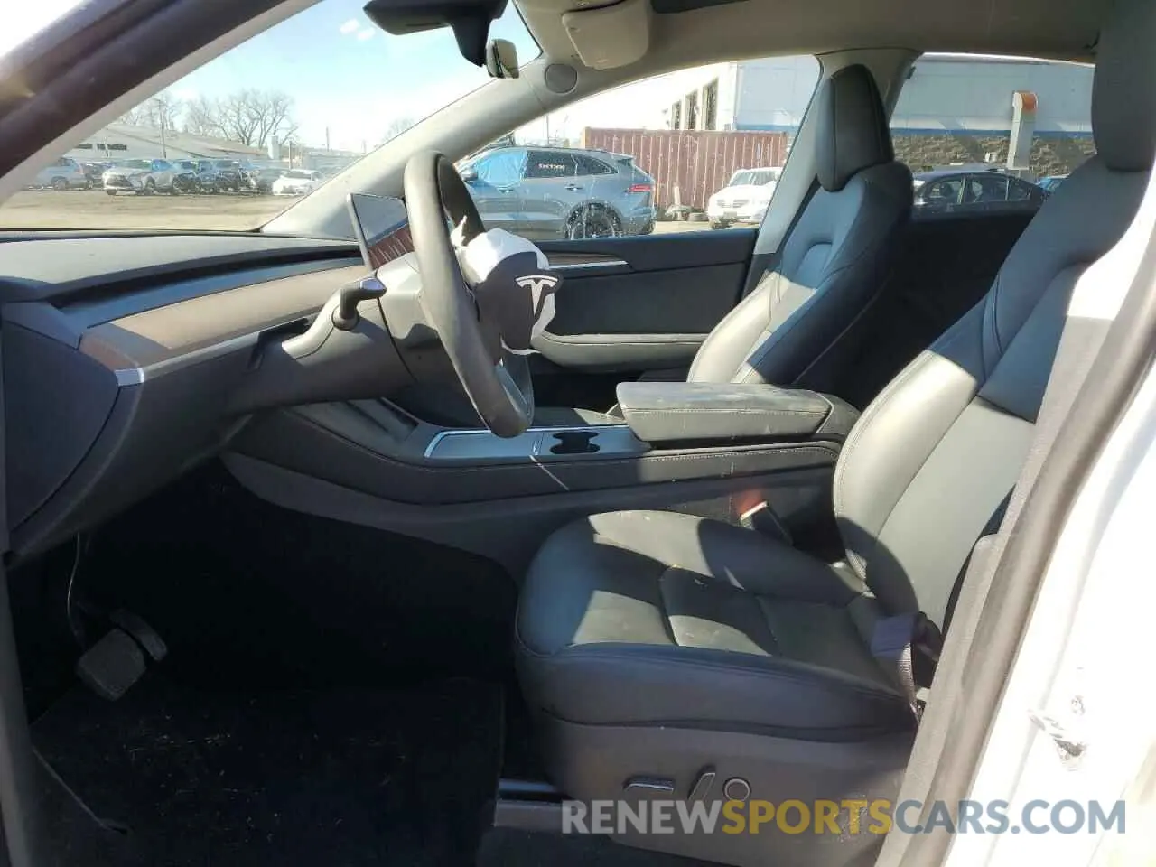 7 Photograph of a damaged car 7SAYGDEE3NA016633 TESLA MODEL Y 2022