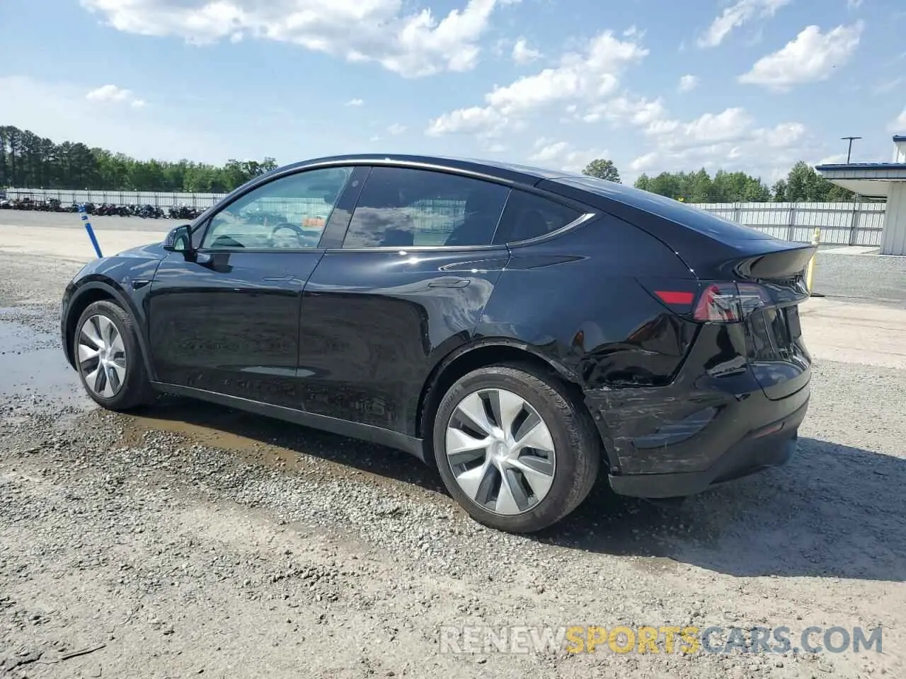 2 Photograph of a damaged car 7SAYGDEE3NF309452 TESLA MODEL Y 2022