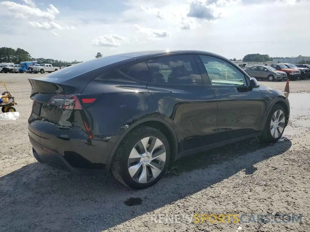 3 Photograph of a damaged car 7SAYGDEE3NF309452 TESLA MODEL Y 2022