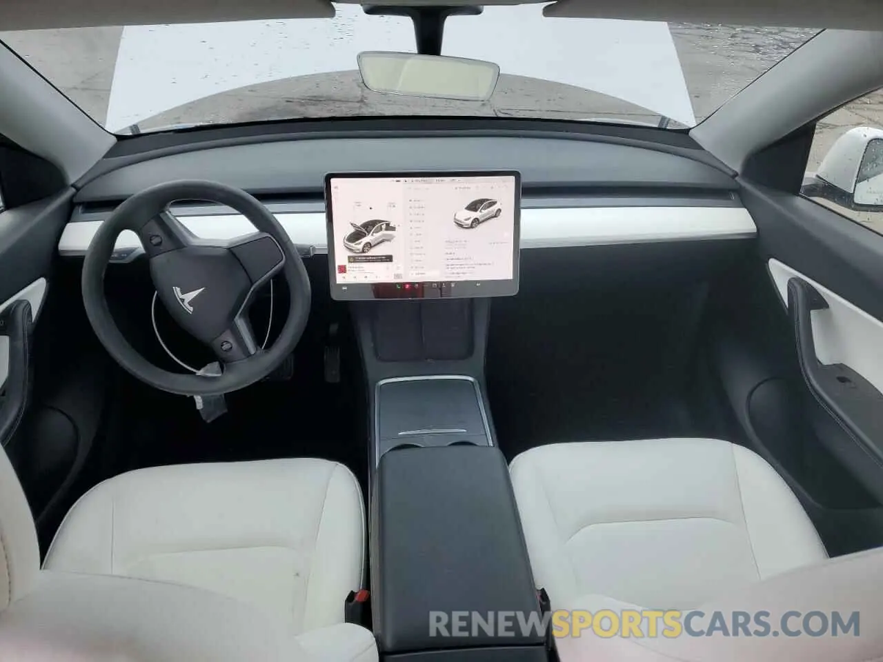 8 Photograph of a damaged car 7SAYGDEE3NF310150 TESLA MODEL Y 2022