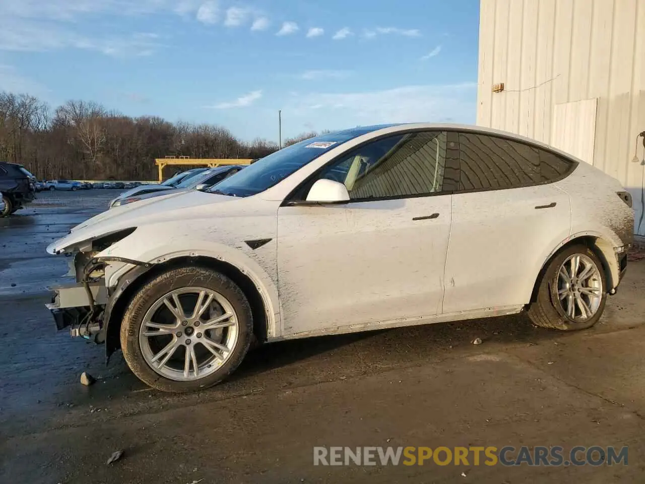 1 Photograph of a damaged car 7SAYGDEE3NF320161 TESLA MODEL Y 2022
