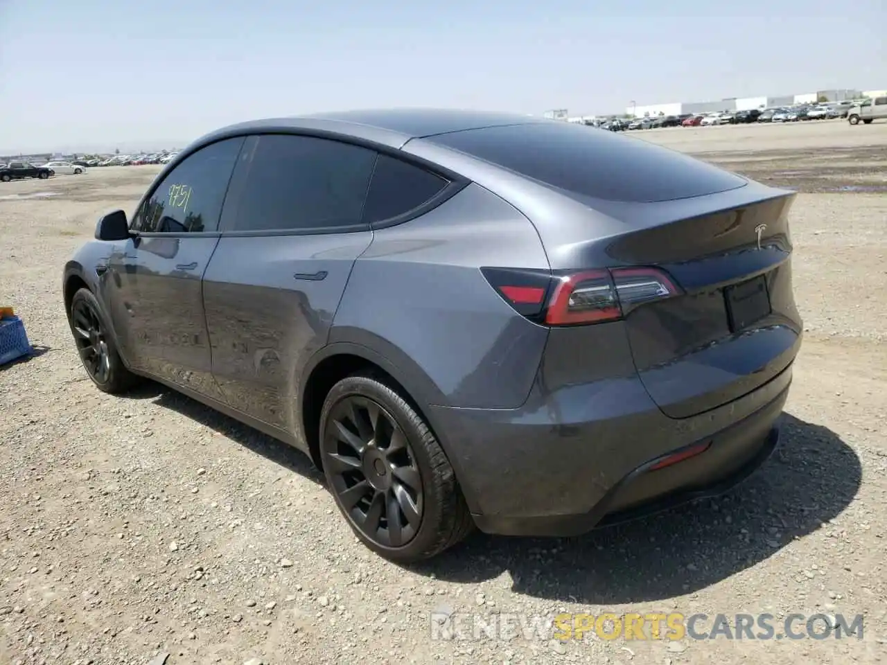 3 Photograph of a damaged car 7SAYGDEE3NF345559 TESLA MODEL Y 2022