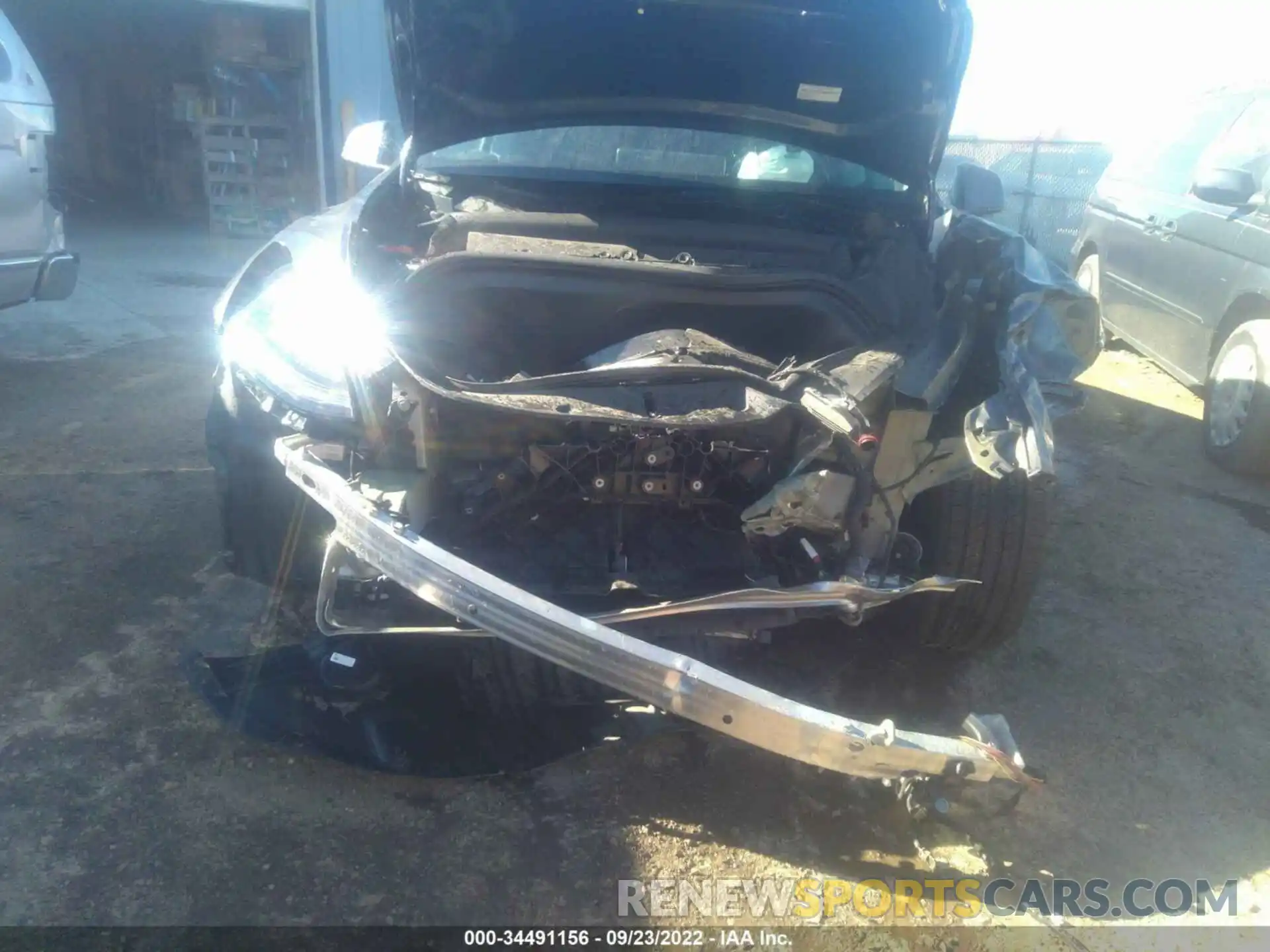 6 Photograph of a damaged car 7SAYGDEE3NF362510 TESLA MODEL Y 2022