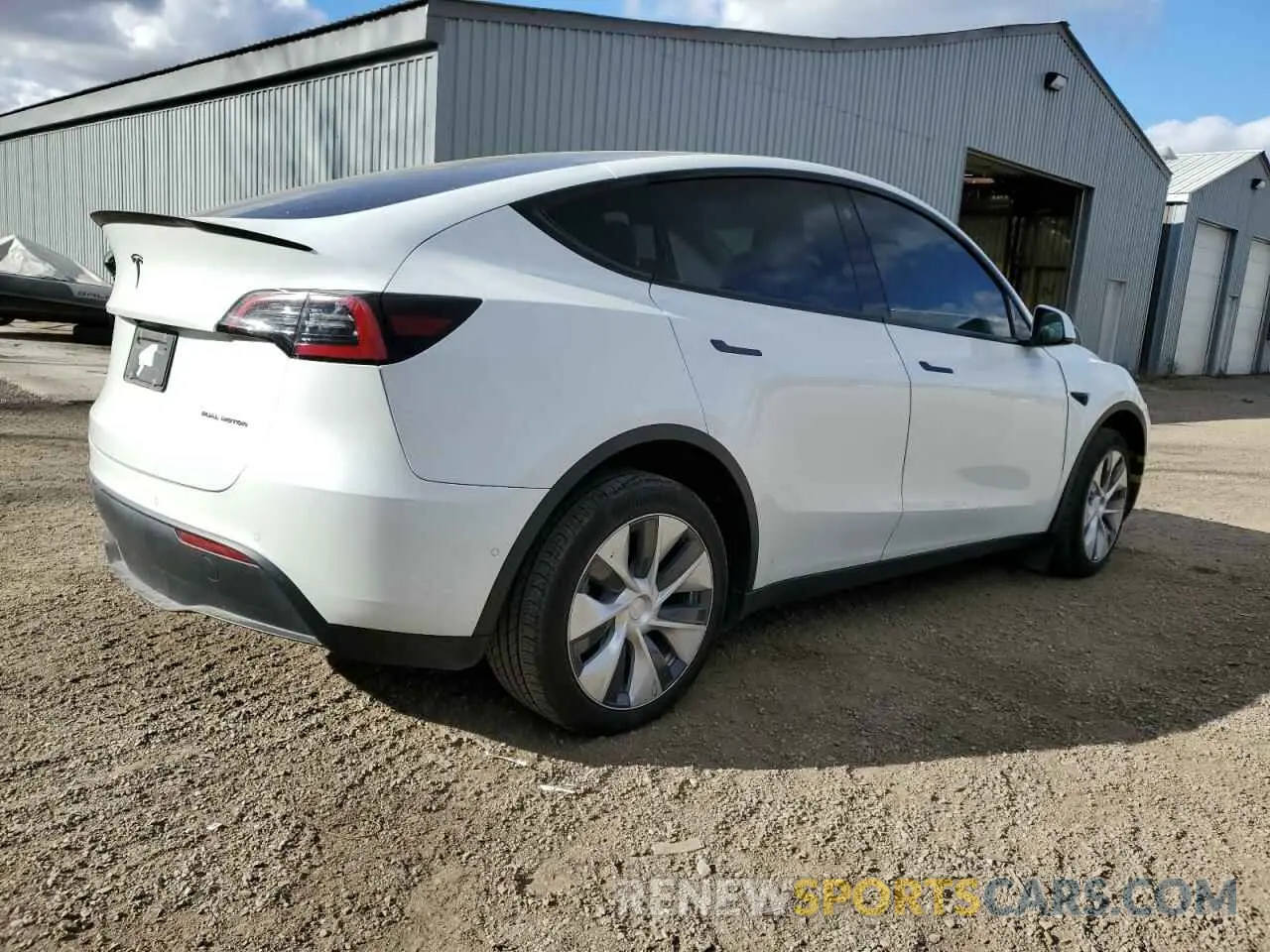 3 Photograph of a damaged car 7SAYGDEE3NF418039 TESLA MODEL Y 2022