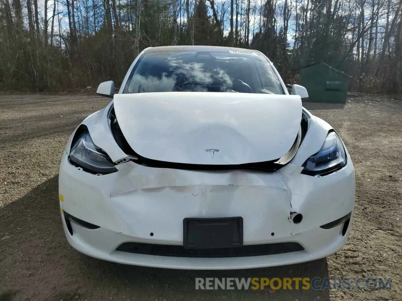 5 Photograph of a damaged car 7SAYGDEE3NF418039 TESLA MODEL Y 2022