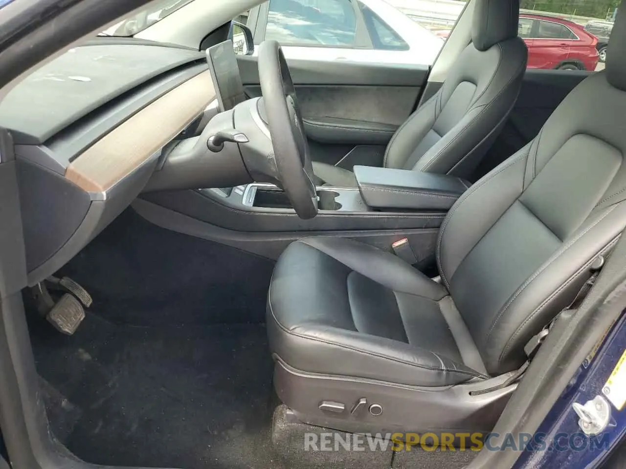 7 Photograph of a damaged car 7SAYGDEE3NF420566 TESLA MODEL Y 2022