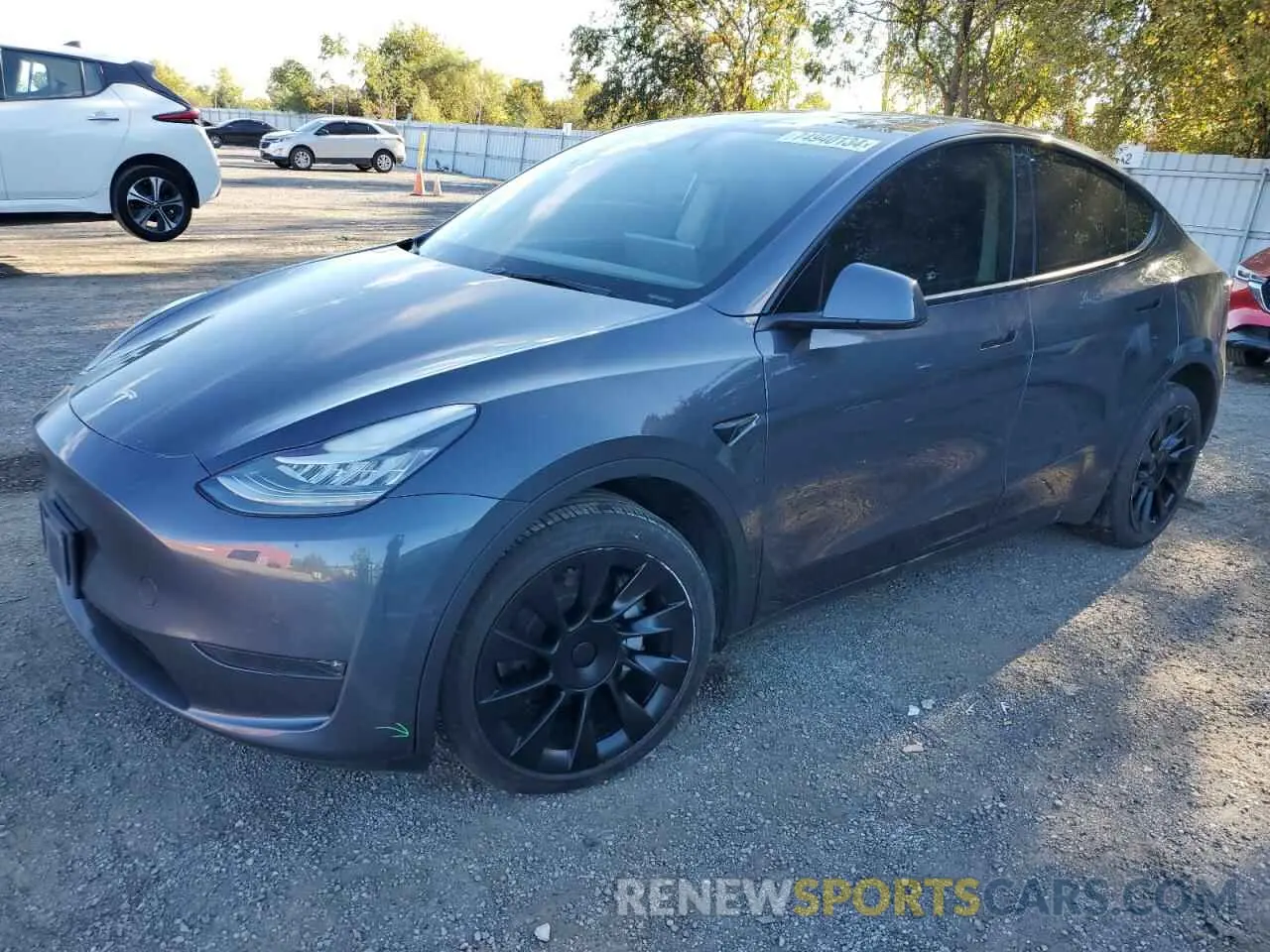 1 Photograph of a damaged car 7SAYGDEE3NF435259 TESLA MODEL Y 2022