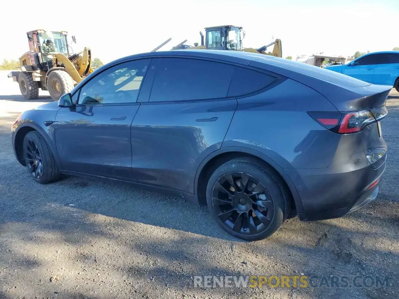 2 Photograph of a damaged car 7SAYGDEE3NF435259 TESLA MODEL Y 2022