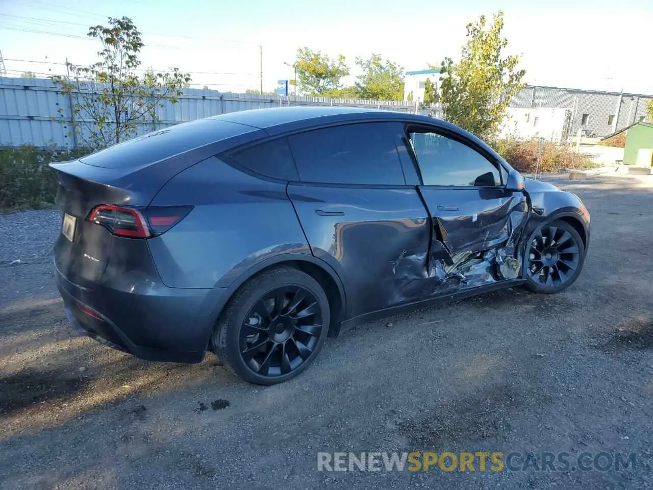 3 Photograph of a damaged car 7SAYGDEE3NF435259 TESLA MODEL Y 2022