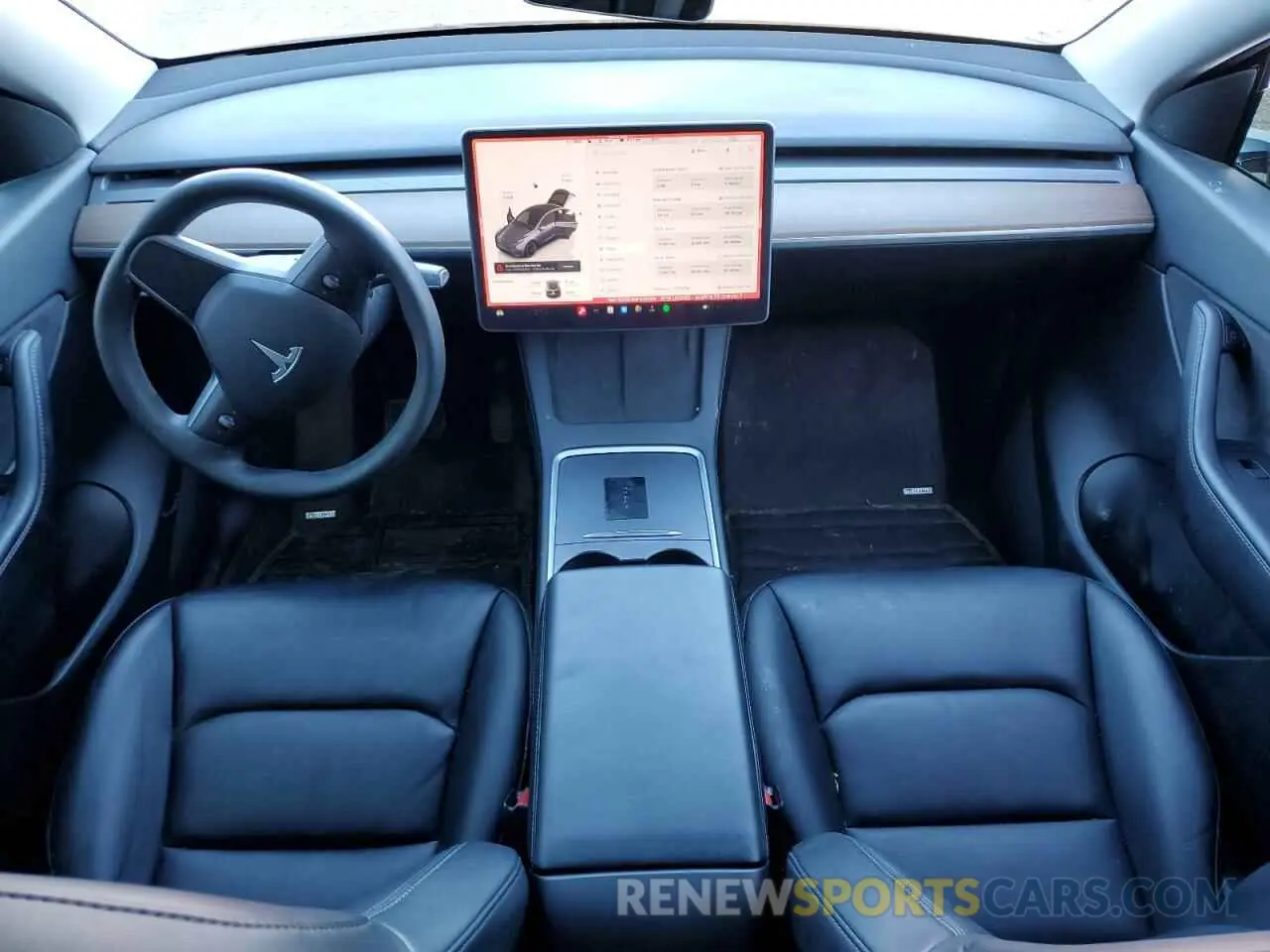 8 Photograph of a damaged car 7SAYGDEE3NF435259 TESLA MODEL Y 2022