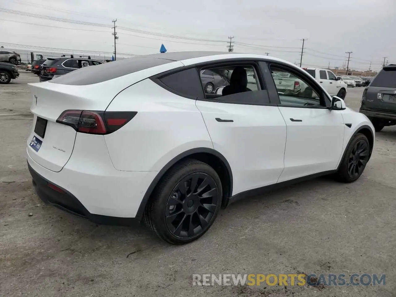 3 Photograph of a damaged car 7SAYGDEE3NF481660 TESLA MODEL Y 2022