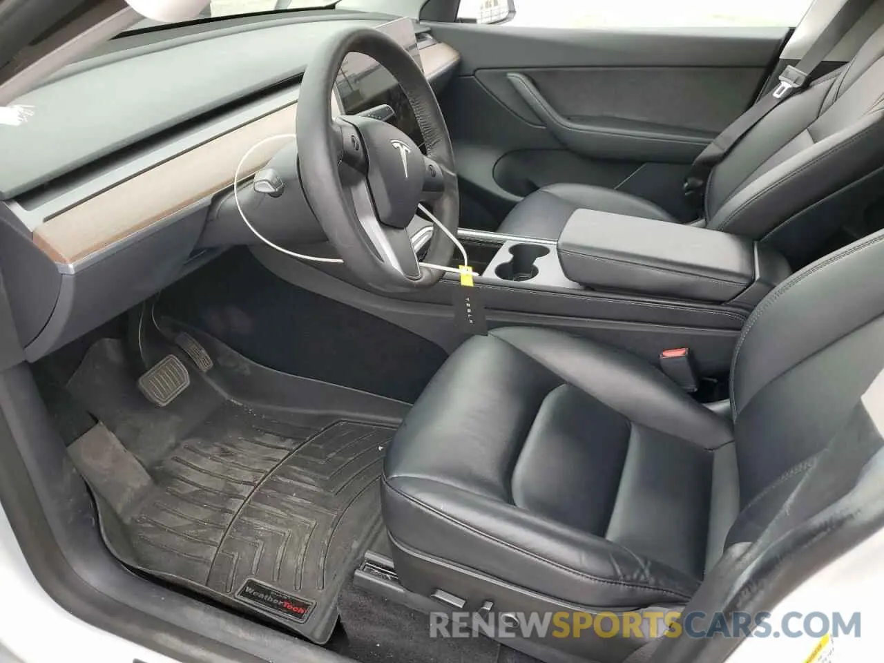 7 Photograph of a damaged car 7SAYGDEE3NF481660 TESLA MODEL Y 2022