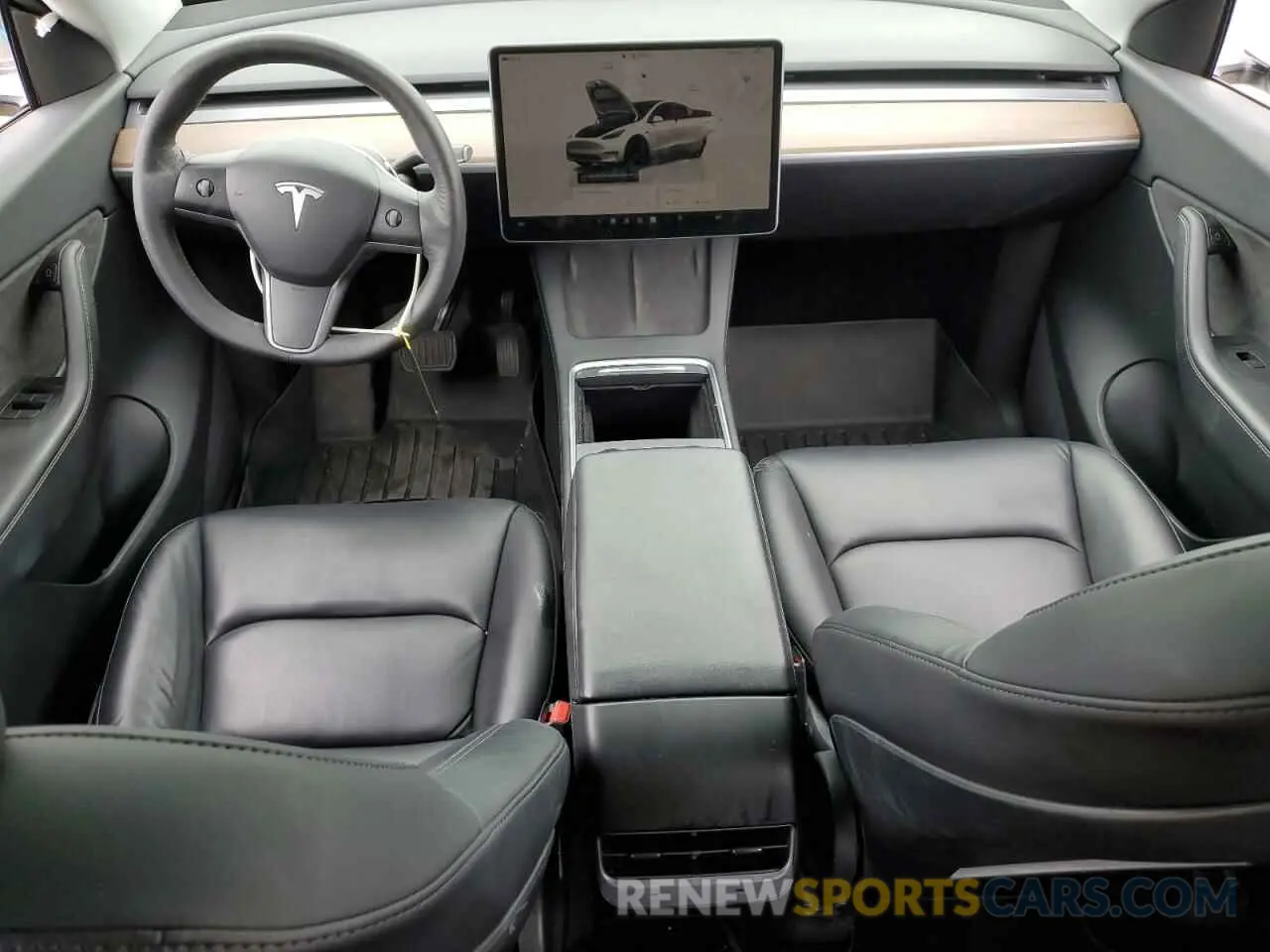8 Photograph of a damaged car 7SAYGDEE3NF481660 TESLA MODEL Y 2022