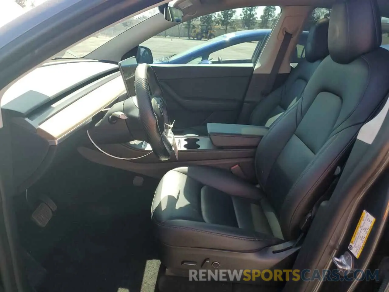 7 Photograph of a damaged car 7SAYGDEE3NF507044 TESLA MODEL Y 2022