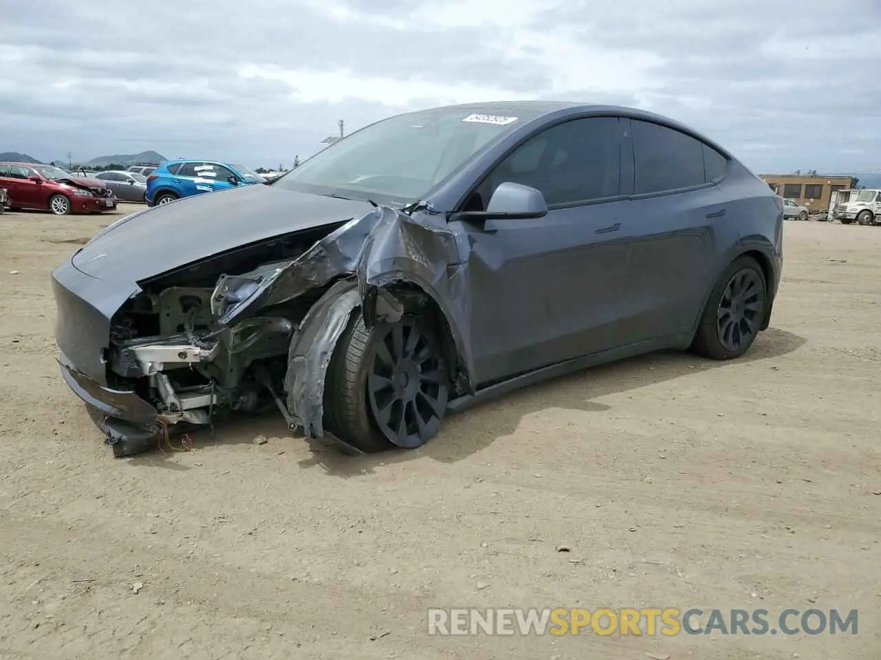 1 Photograph of a damaged car 7SAYGDEE3NF551917 TESLA MODEL Y 2022