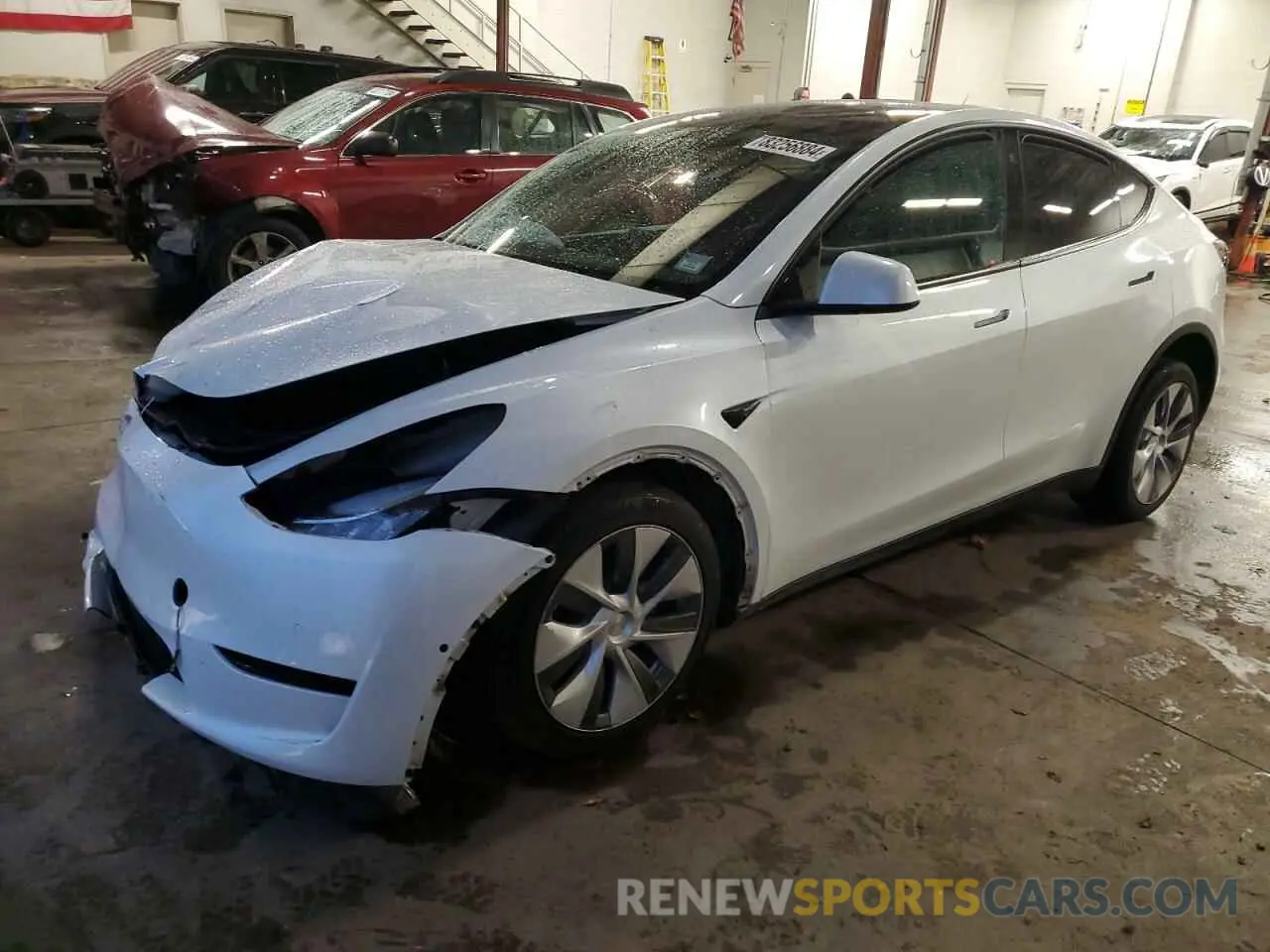1 Photograph of a damaged car 7SAYGDEE4NA010016 TESLA MODEL Y 2022