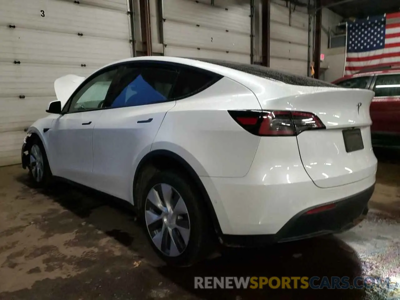 2 Photograph of a damaged car 7SAYGDEE4NA010016 TESLA MODEL Y 2022