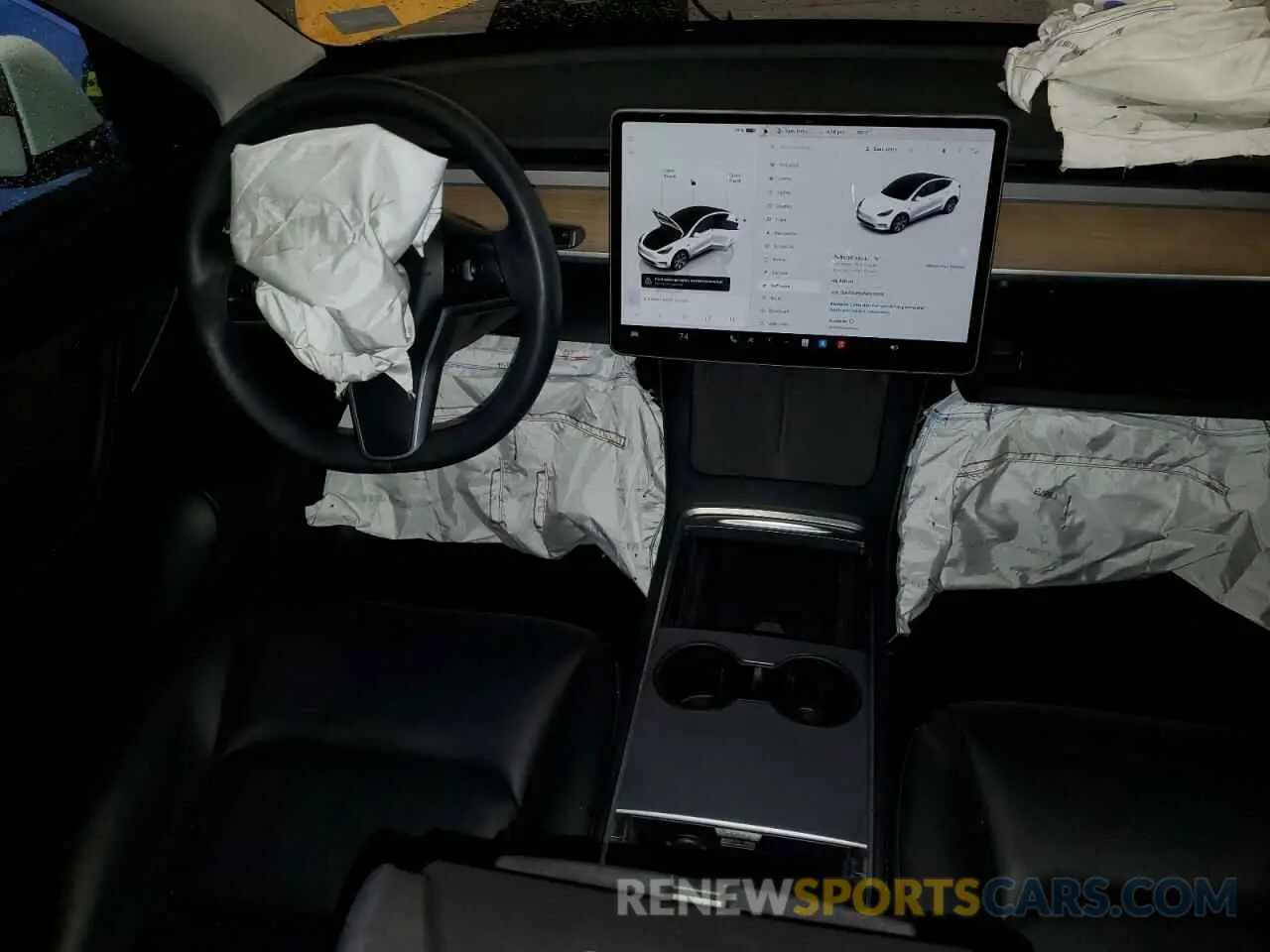 8 Photograph of a damaged car 7SAYGDEE4NA010016 TESLA MODEL Y 2022