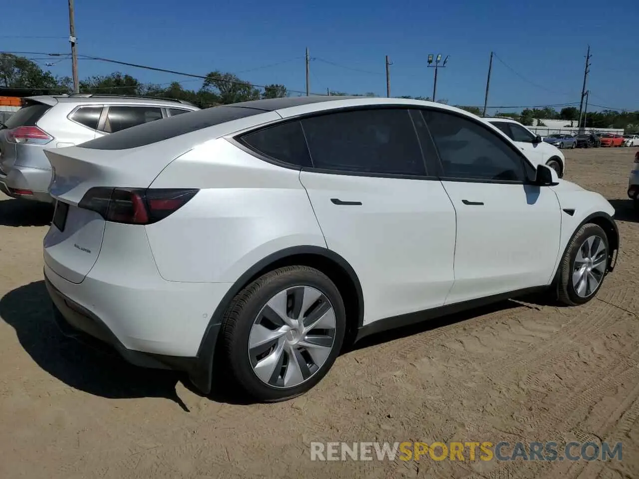 3 Photograph of a damaged car 7SAYGDEE4NA012347 TESLA MODEL Y 2022