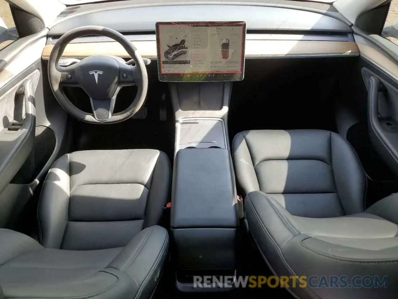 8 Photograph of a damaged car 7SAYGDEE4NA012347 TESLA MODEL Y 2022