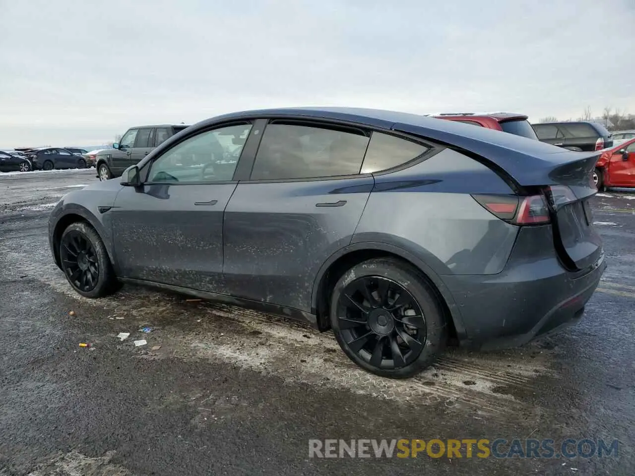 2 Photograph of a damaged car 7SAYGDEE4NA017788 TESLA MODEL Y 2022