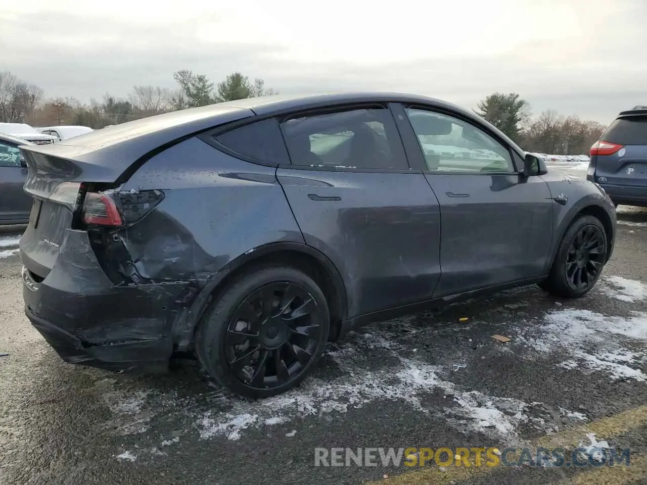 3 Photograph of a damaged car 7SAYGDEE4NA017788 TESLA MODEL Y 2022