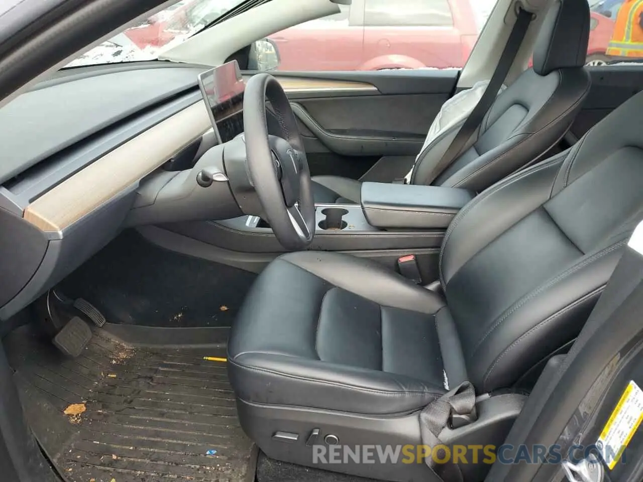 7 Photograph of a damaged car 7SAYGDEE4NA017788 TESLA MODEL Y 2022