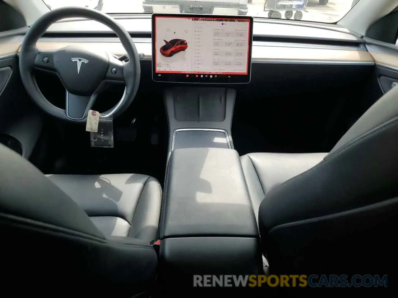 8 Photograph of a damaged car 7SAYGDEE4NA019234 TESLA MODEL Y 2022